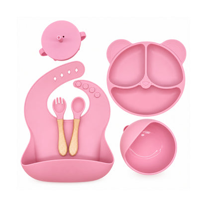 6 Piece Baby Feeding Set – Complete Mealtime Essentials With Easy Feeding Design – Practical Baby Set