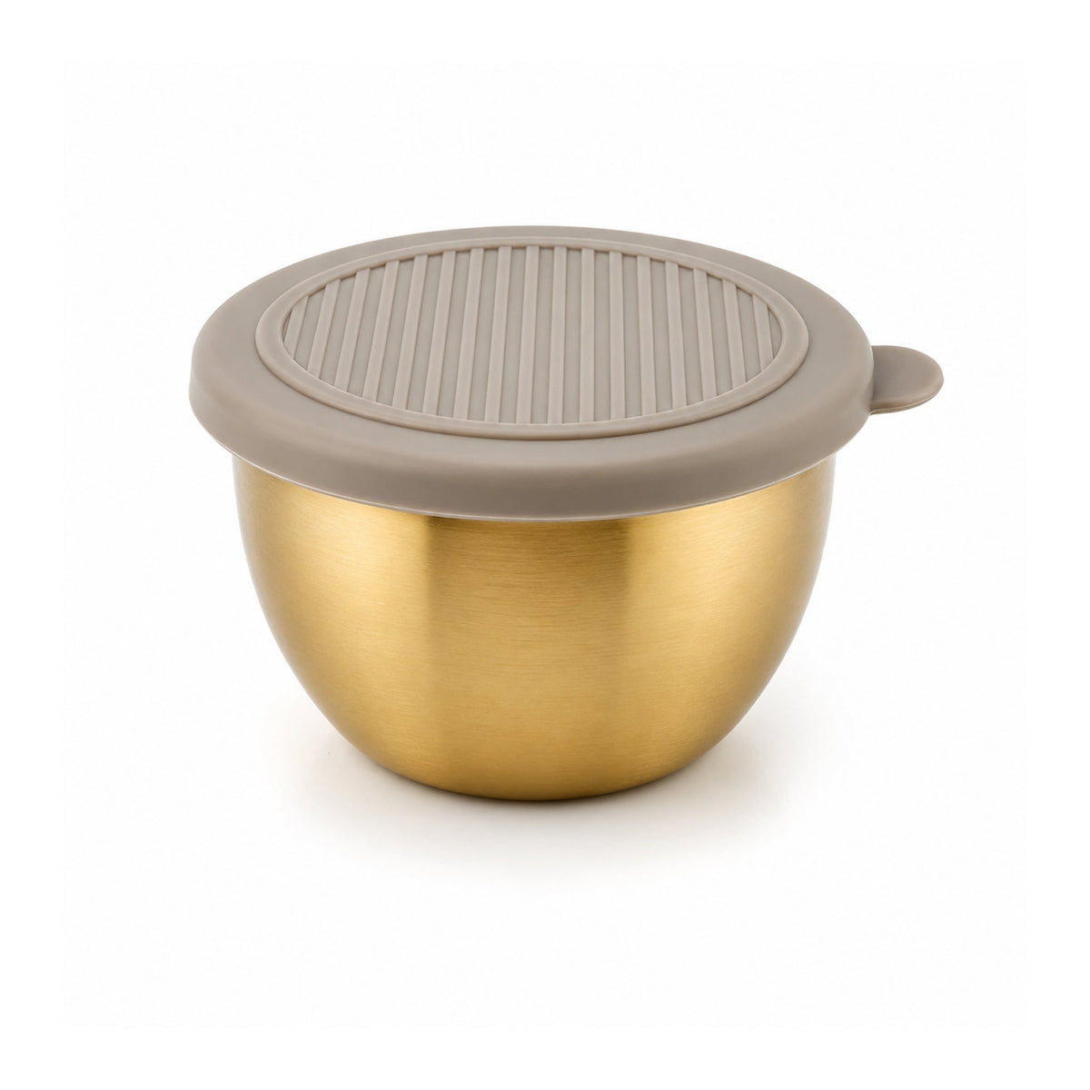 6 Piece Mini Sauce Bowl Set – Stainless Steel Mini Serving Bowls With Lid – Gold