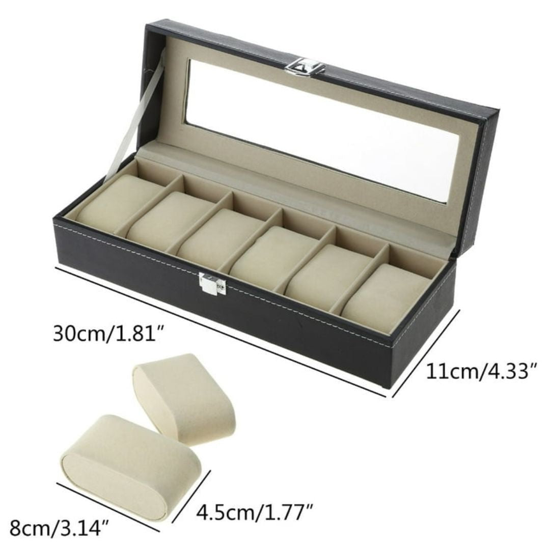 6 Slot Watch Box