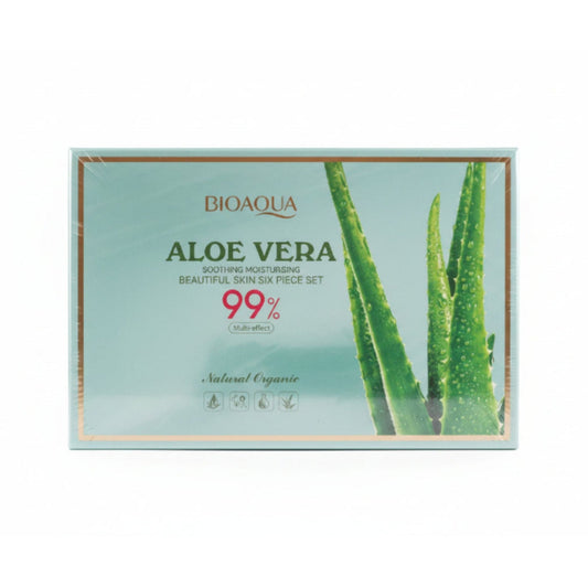 6pc Aloe Vera Soothing Moisturizing Set