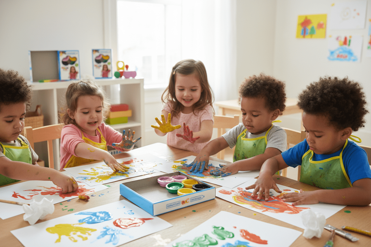 6pc Finger Paint