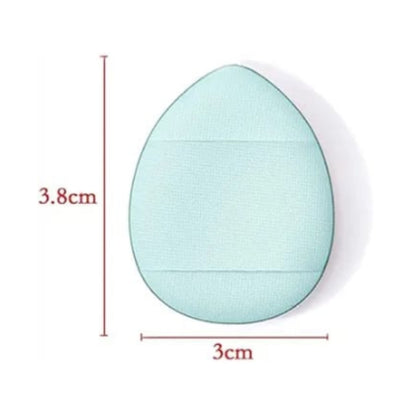 6pc Mini Heart Finger Makeup Puff Set – Soft Blending Sponge Applicators for Foundation, Concealer & Powder