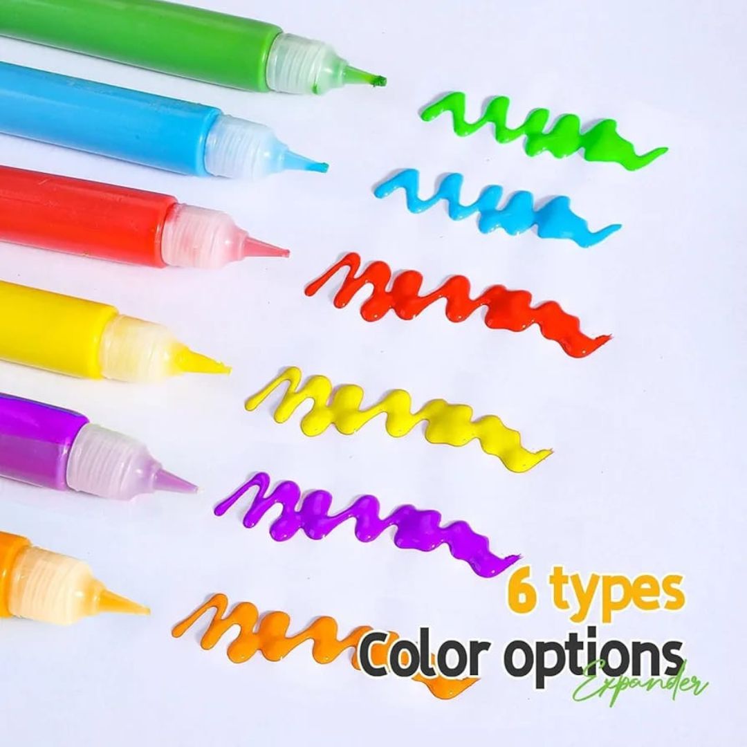 6pc Popcorn Pen