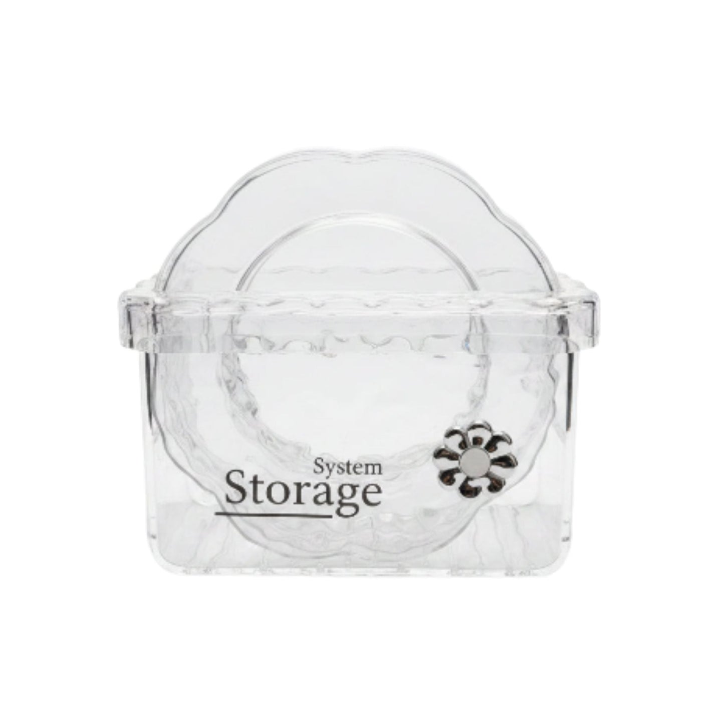 6pc Small Acrylic Side Plates On Stand