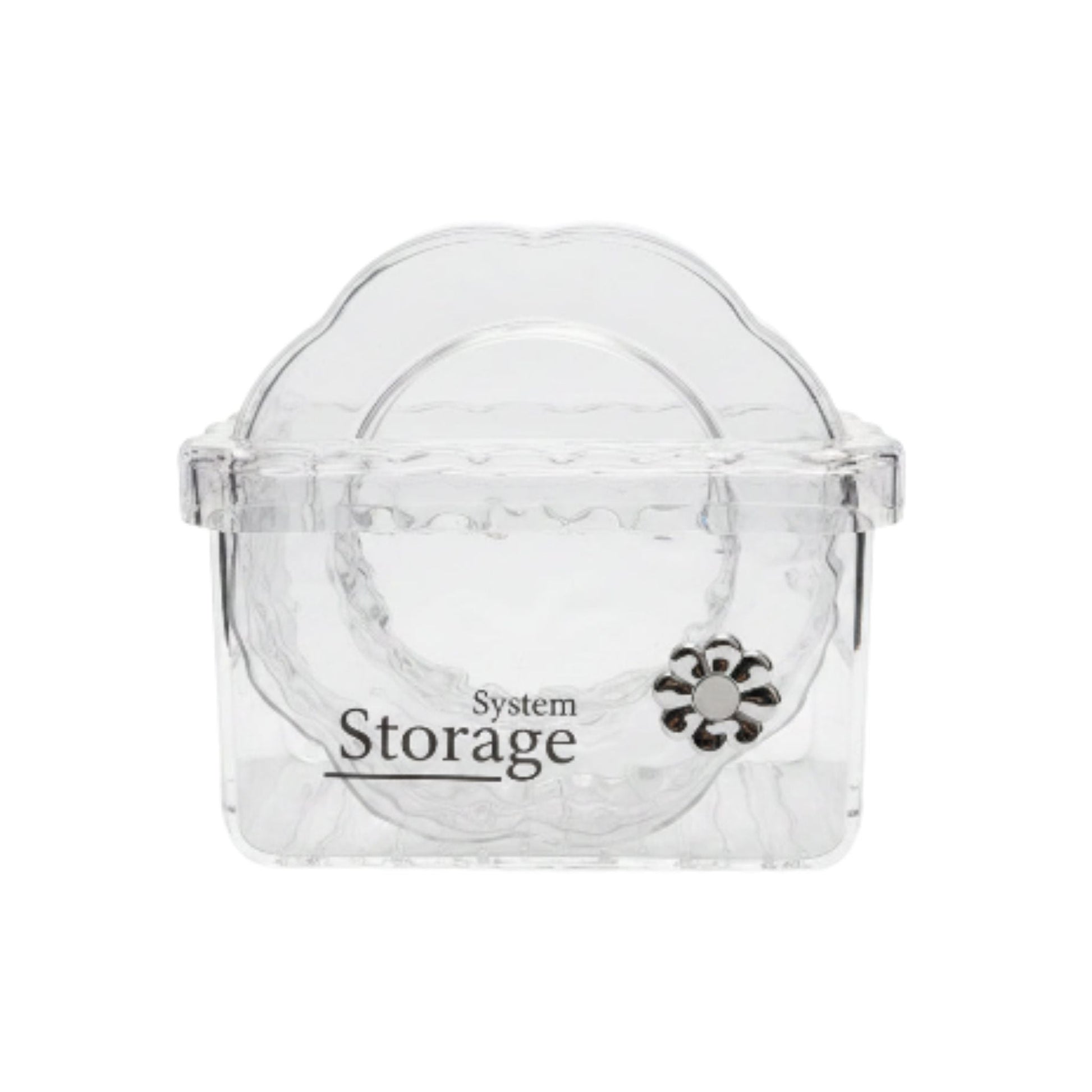 6pc Small Acrylic Side Plates On Stand