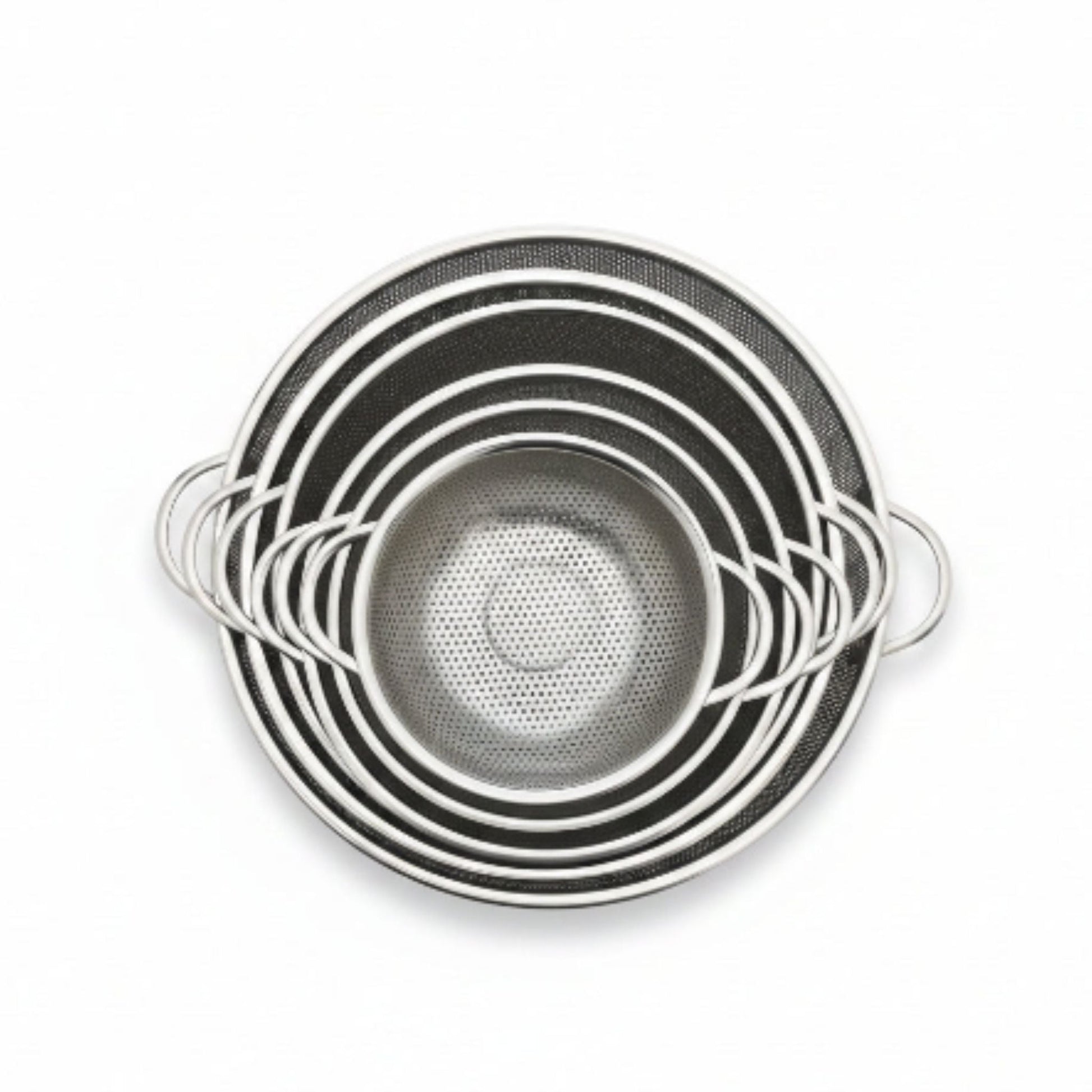 6pc Stainless Steel Colander Set