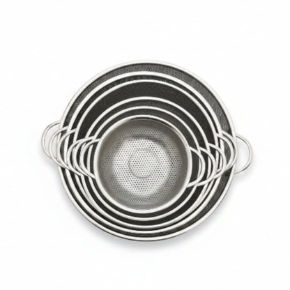 6pc Stainless Steel Colander Set