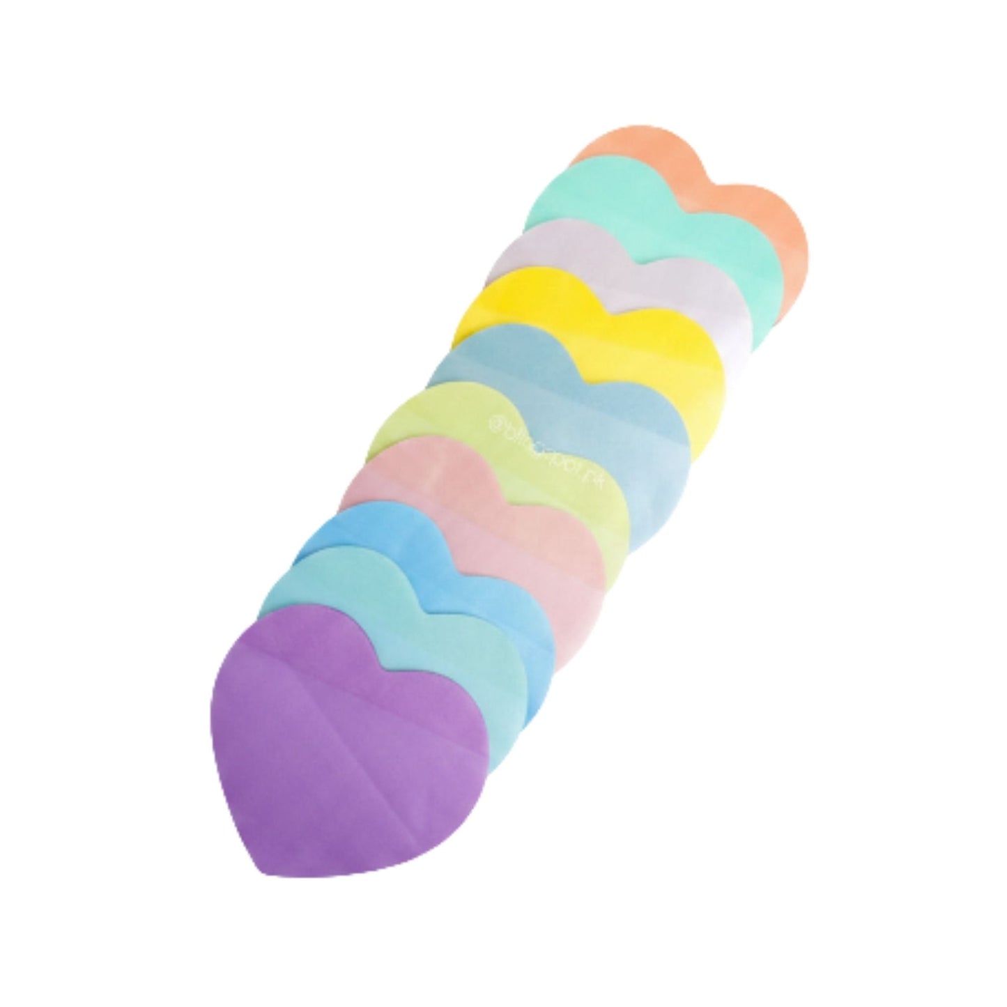70pc Transparent Sticky Notes