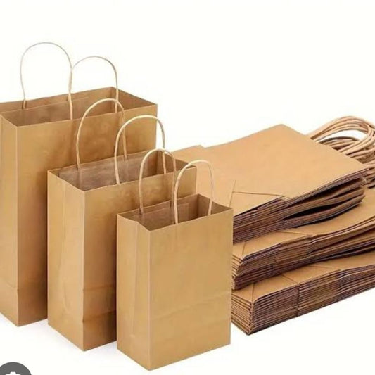 Plain Brown Kraft Bag
