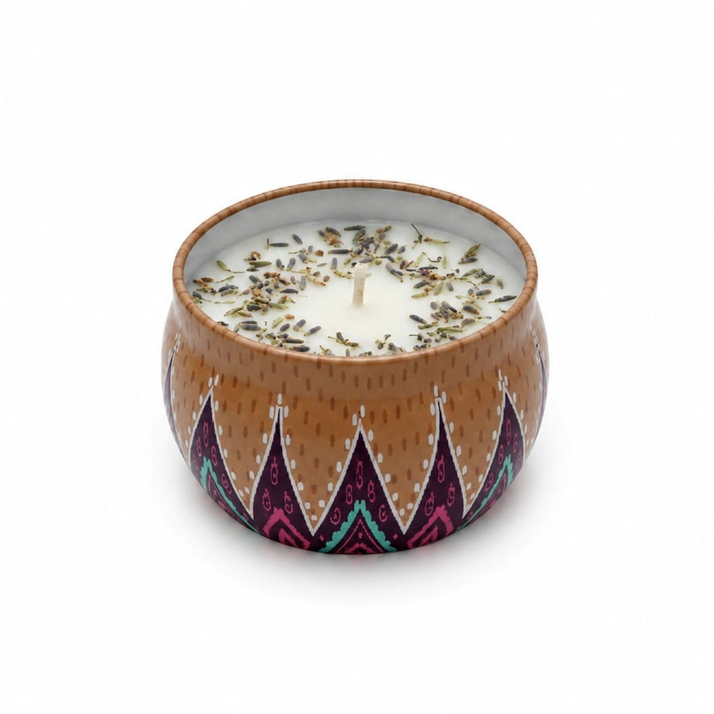 7cm Moroccan Candle in Tin – Decorative Scented Candle for Home Décor & Ambience
