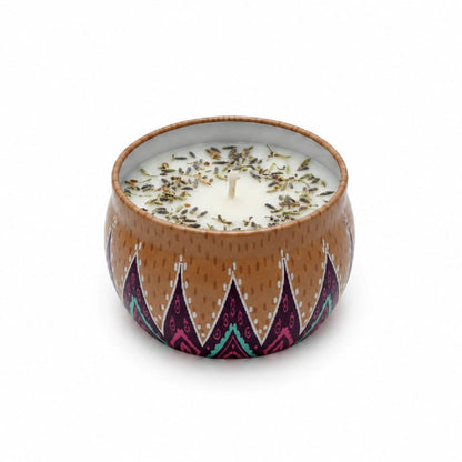 7cm Moroccan Candle in Tin – Decorative Scented Candle for Home Décor & Ambience