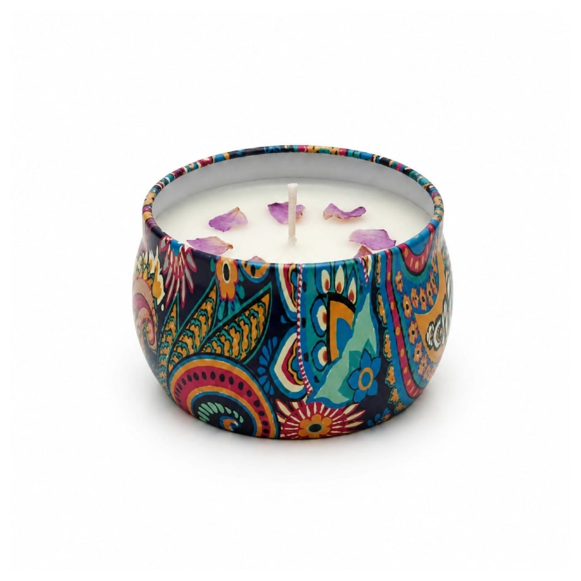 7cm Moroccan Candle in Tin – Decorative Scented Candle for Home Décor & Ambience