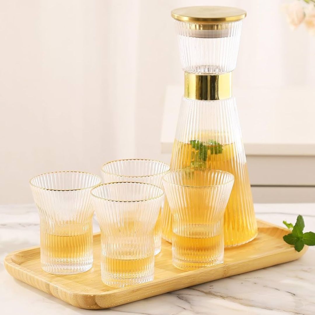 7pc Carafe With Glass Set