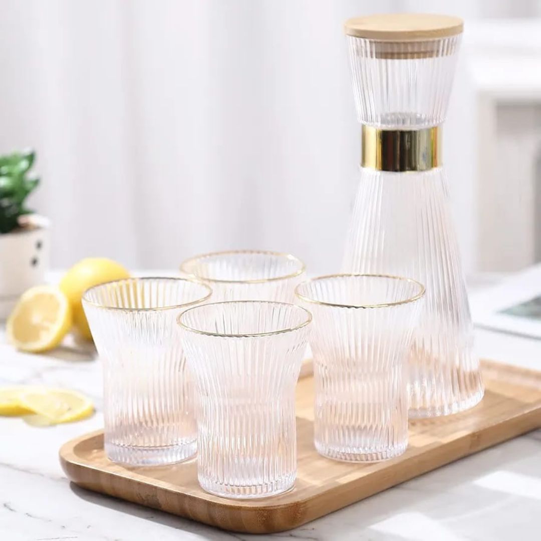 7pc Carafe With Glass Set