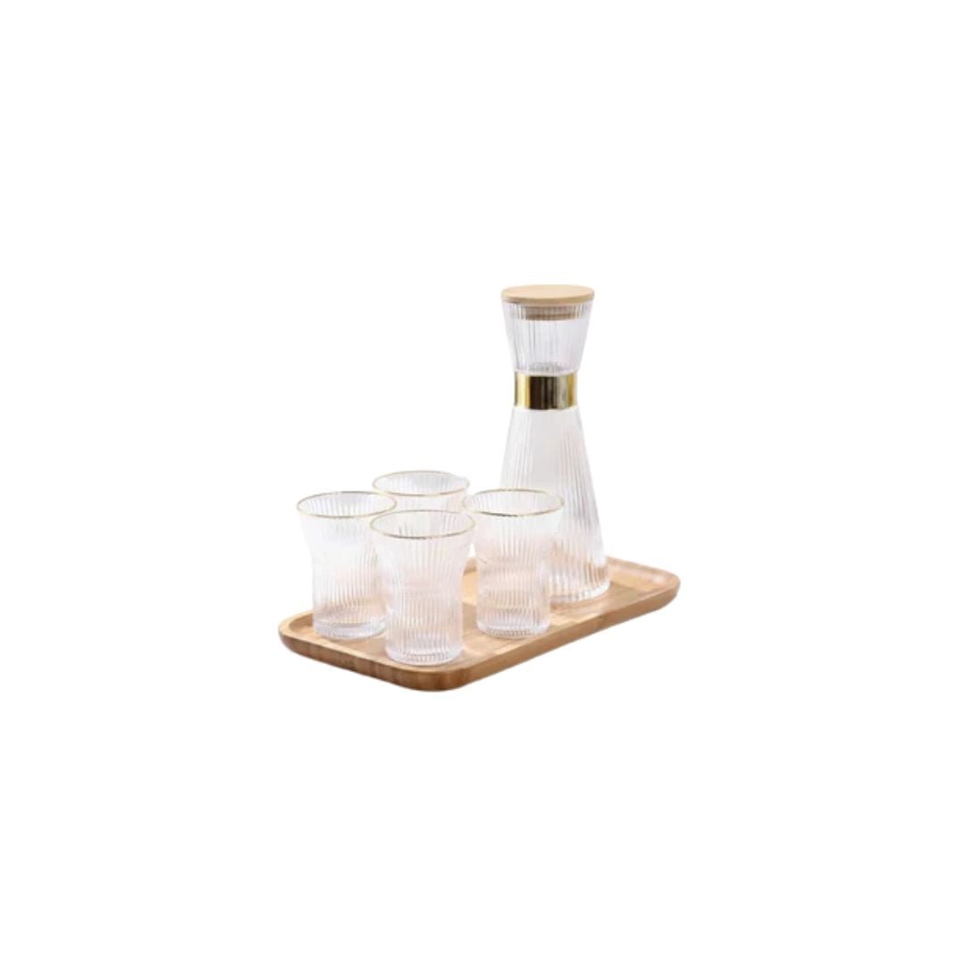 7pc Carafe With Glass Set