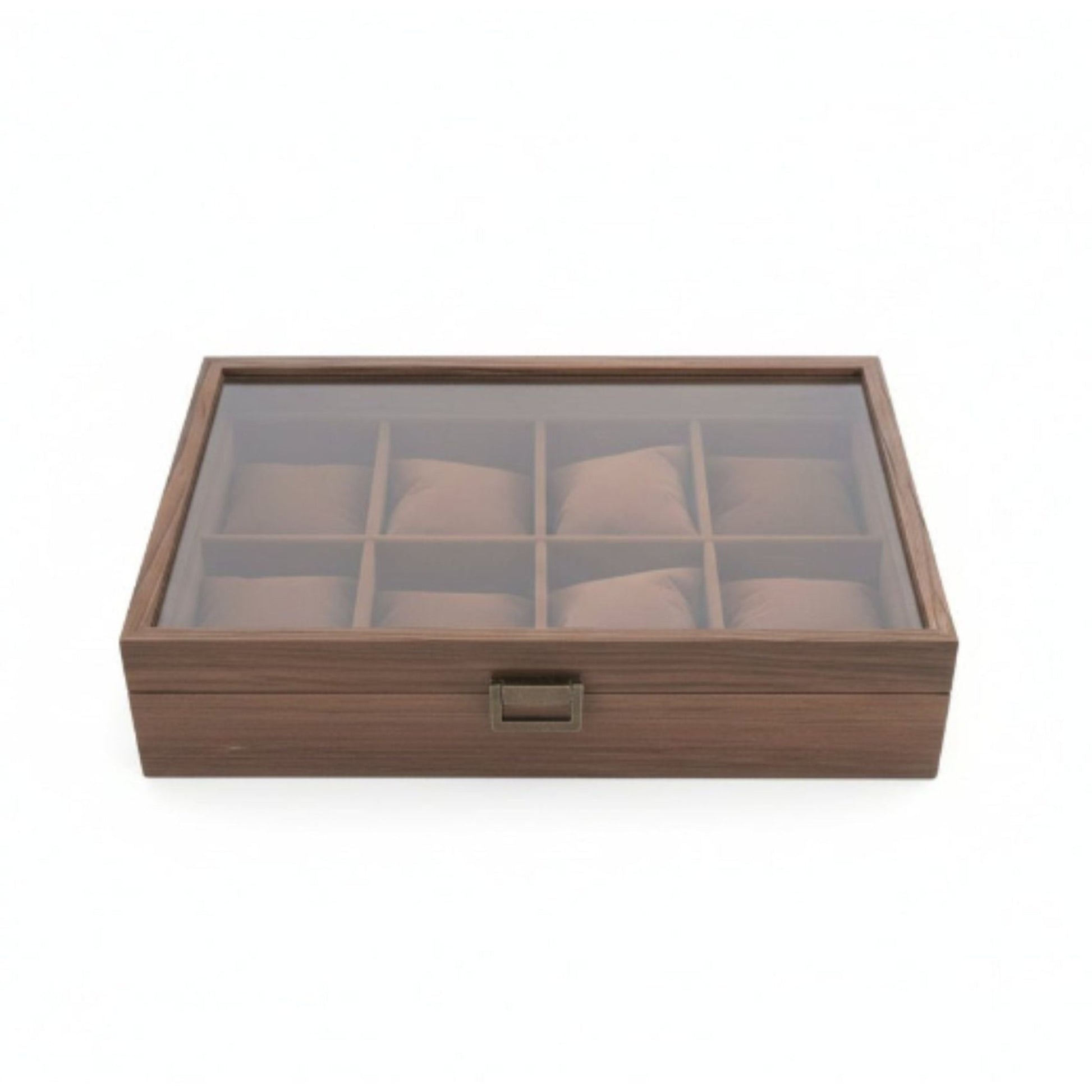8 Slot Wooden Watch Box
