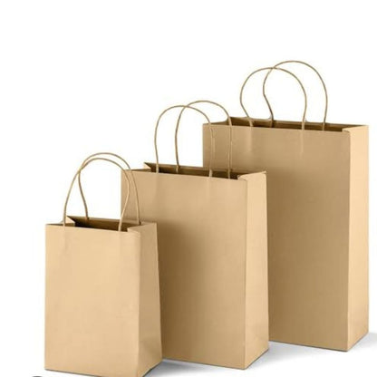 Plain Brown Kraft Bag