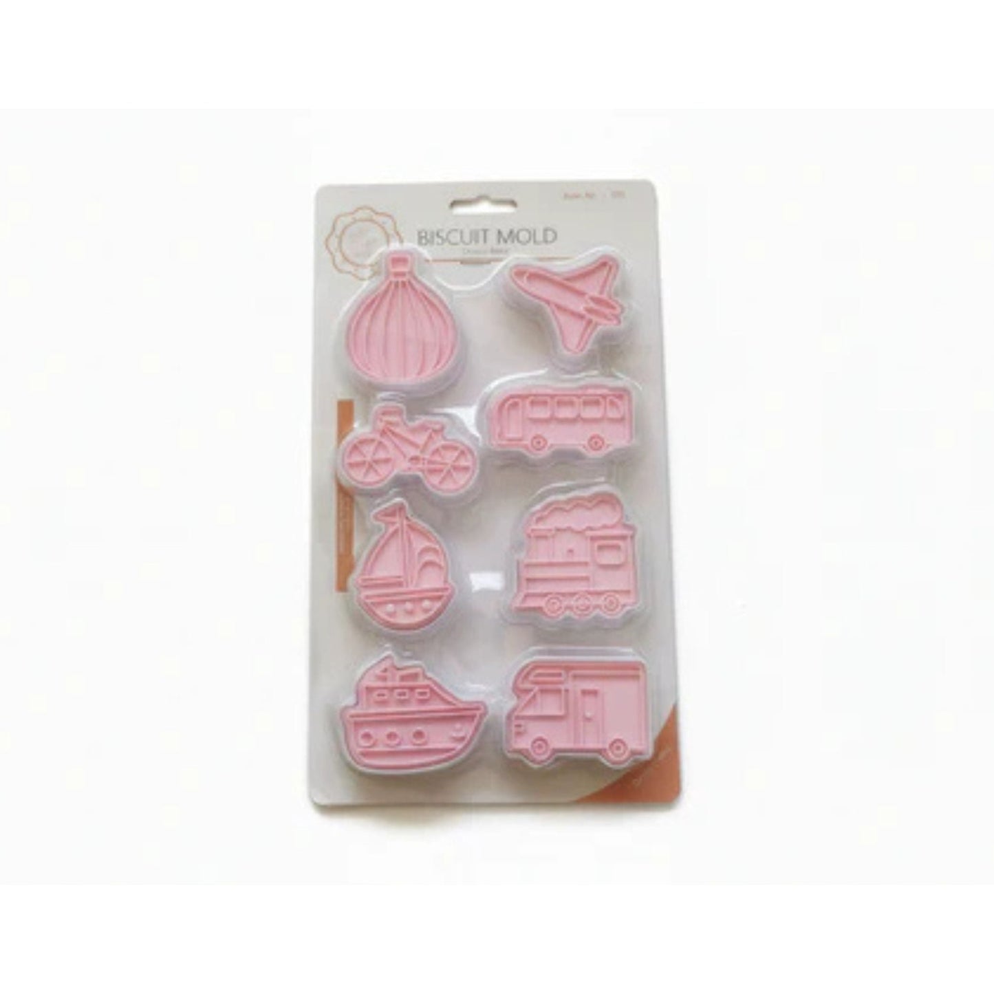 8pc Cookie Cutter With Stamp