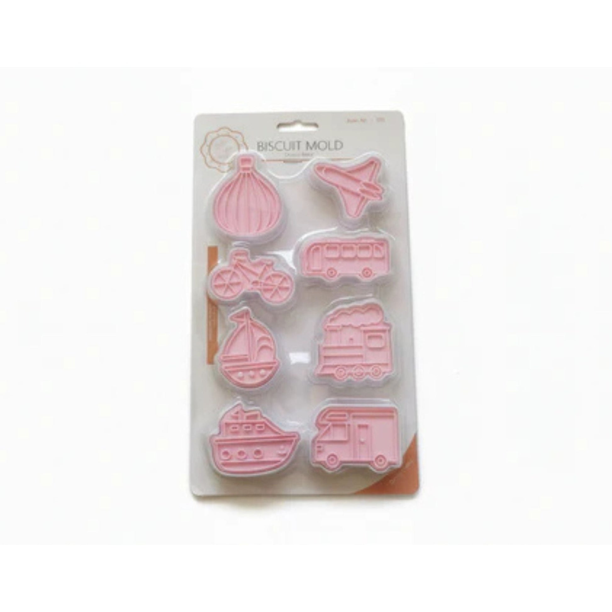 8pc Cookie Cutter With Stamp