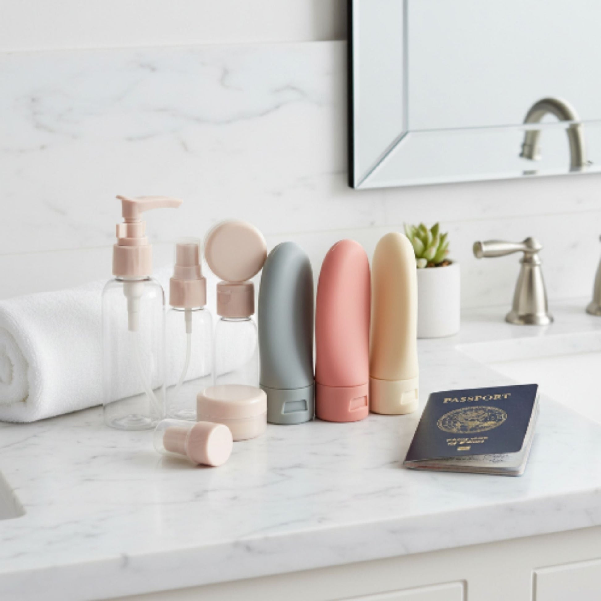 8pc Toiletry Travel Set