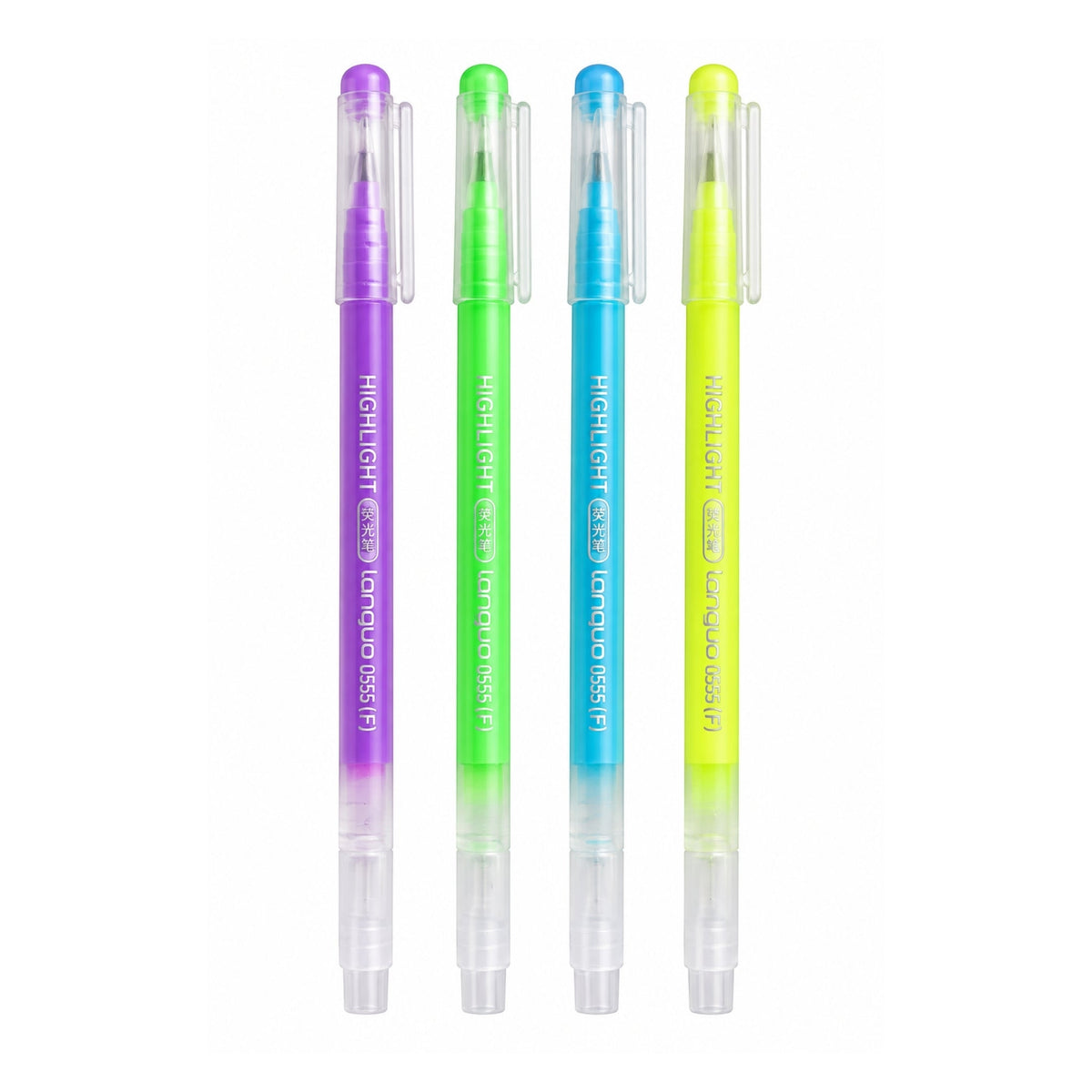 9 Piece Gel Highlighter Pen Set – 0.6mm Fine Tip Smooth Writing – Pastel Colours
