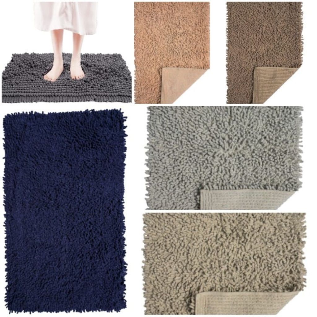 Chenille High Loop Bath Mat