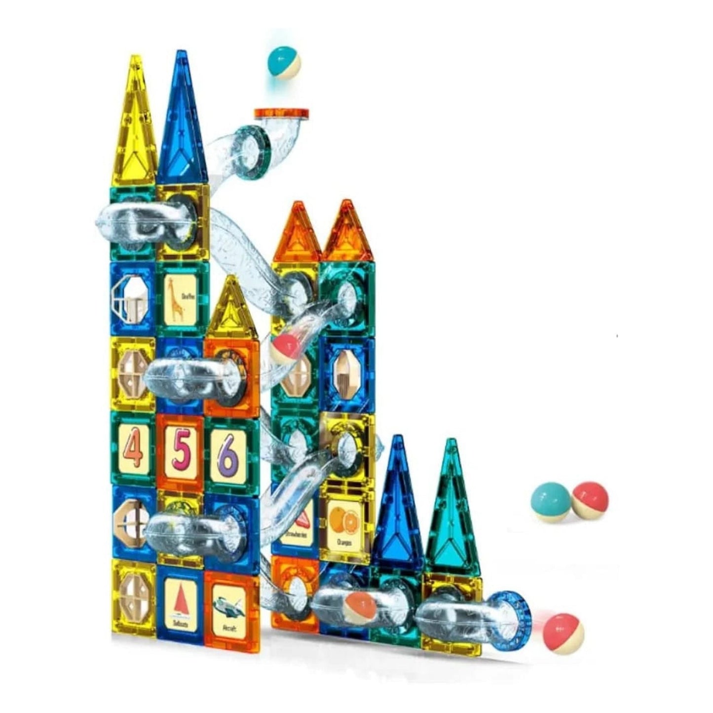 97pc Magnetic Building Blocks