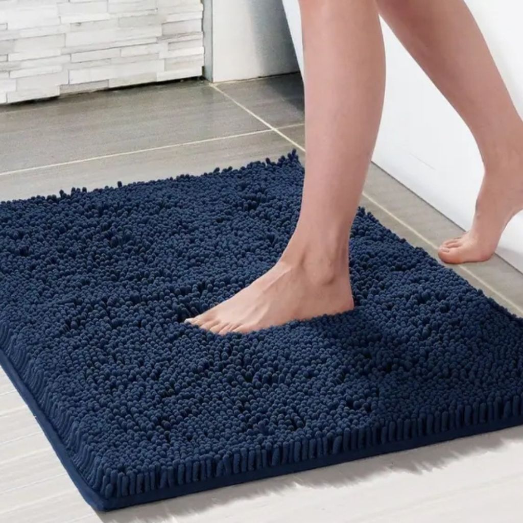 Chenille High Loop Bath Mat