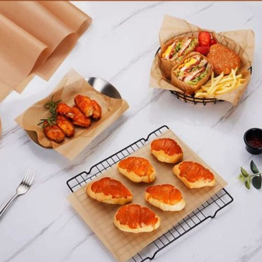 50pc Plain Parchment Paper - 40x40cm