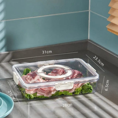 Acrylic Airtight Box With Clip Lid