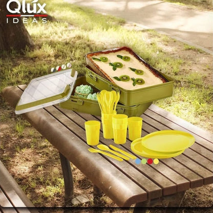 Qlux Double Layer Pastry Carrier