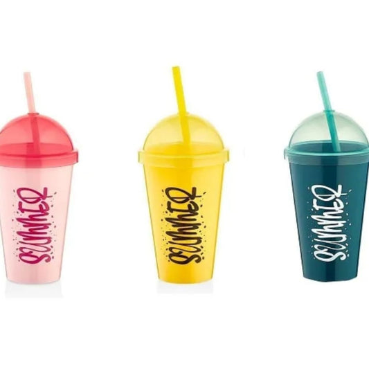 Qlux Summer Straw Sippy Cup