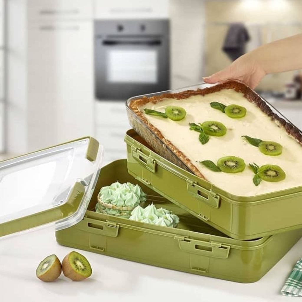 Qlux Double Layer Pastry Carrier