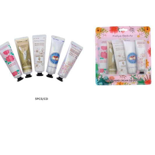 5pc Floral Hand Cream set-  30g x 5