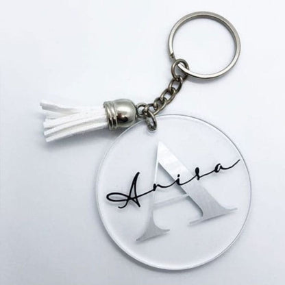 Acrylic Personalized Key Ring