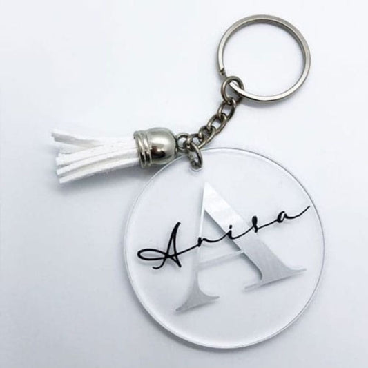 Acrylic Personalized Key Ring
