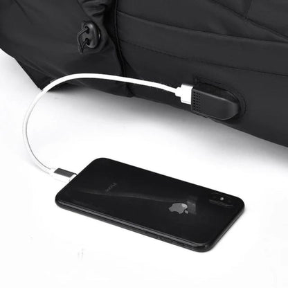 Waterproof Backpack With External Usb 