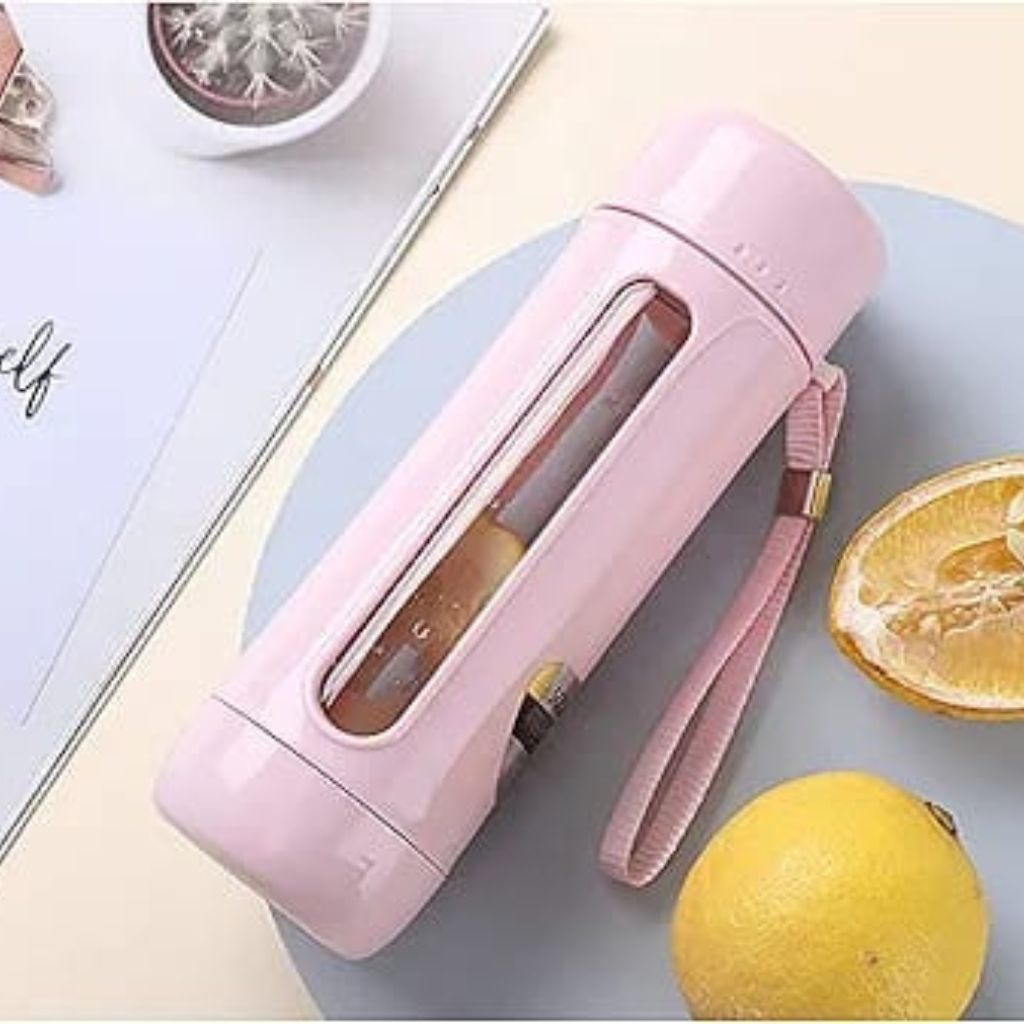 Portable Glass Water Bottle