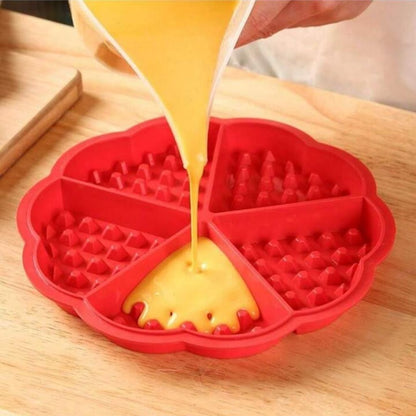 Silicone Heart Waffle Mould