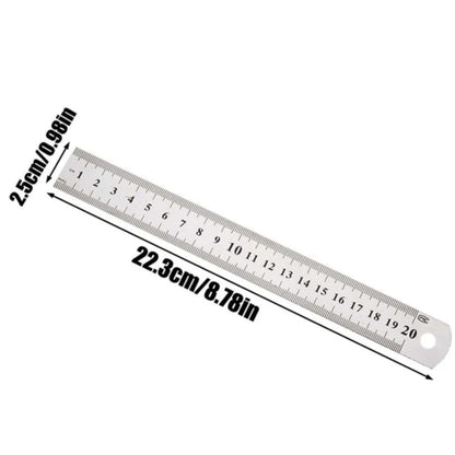 Stainless Steel Ruler 20 Cm