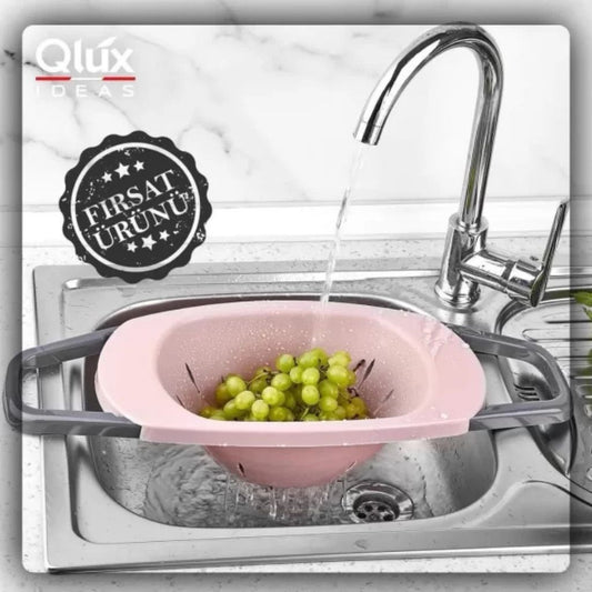 Qlux Adjustable Sink Strainer