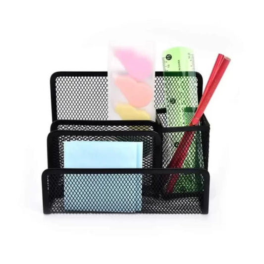 Mesh Card And Pen Holder