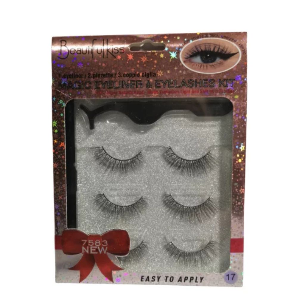 Magic Eyeliner And Eyelashes Kit