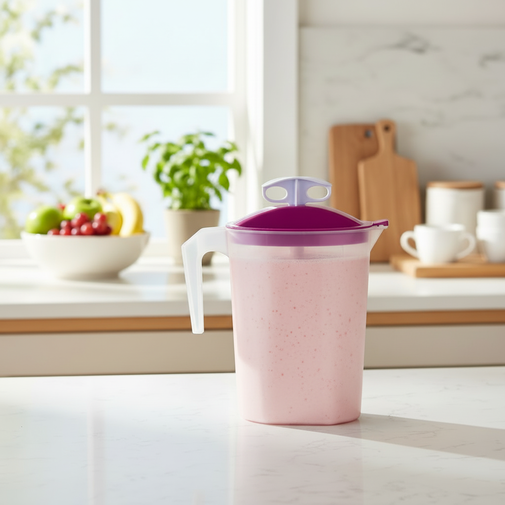 Fresh Life Plastic Jug With Plunger