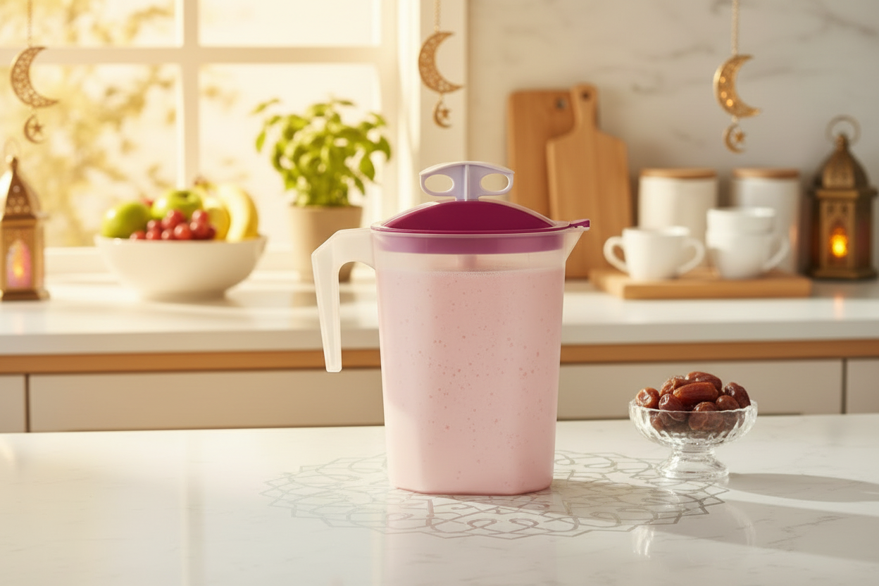 Fresh Life Plastic Jug With Plunger