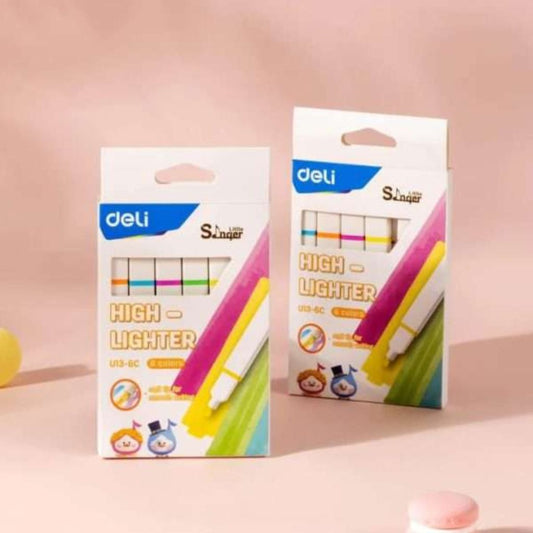 Deli 6pc Highlighter  