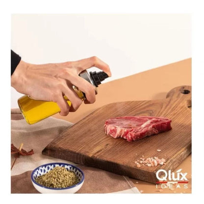 Qlux Glass Oil Spray Bottle