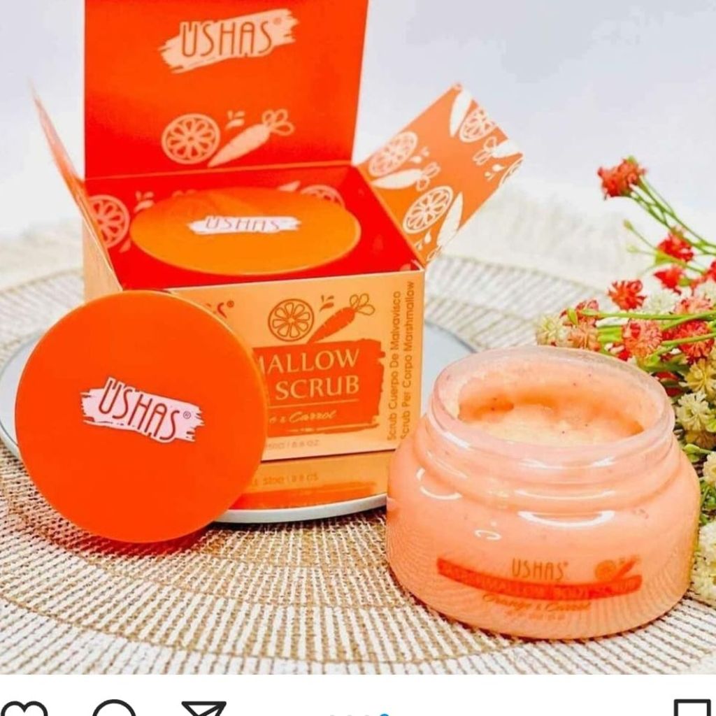 Ushas Marshmallow Body Scrub