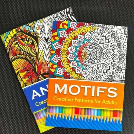 Adult Creative Pattern Coloring Book