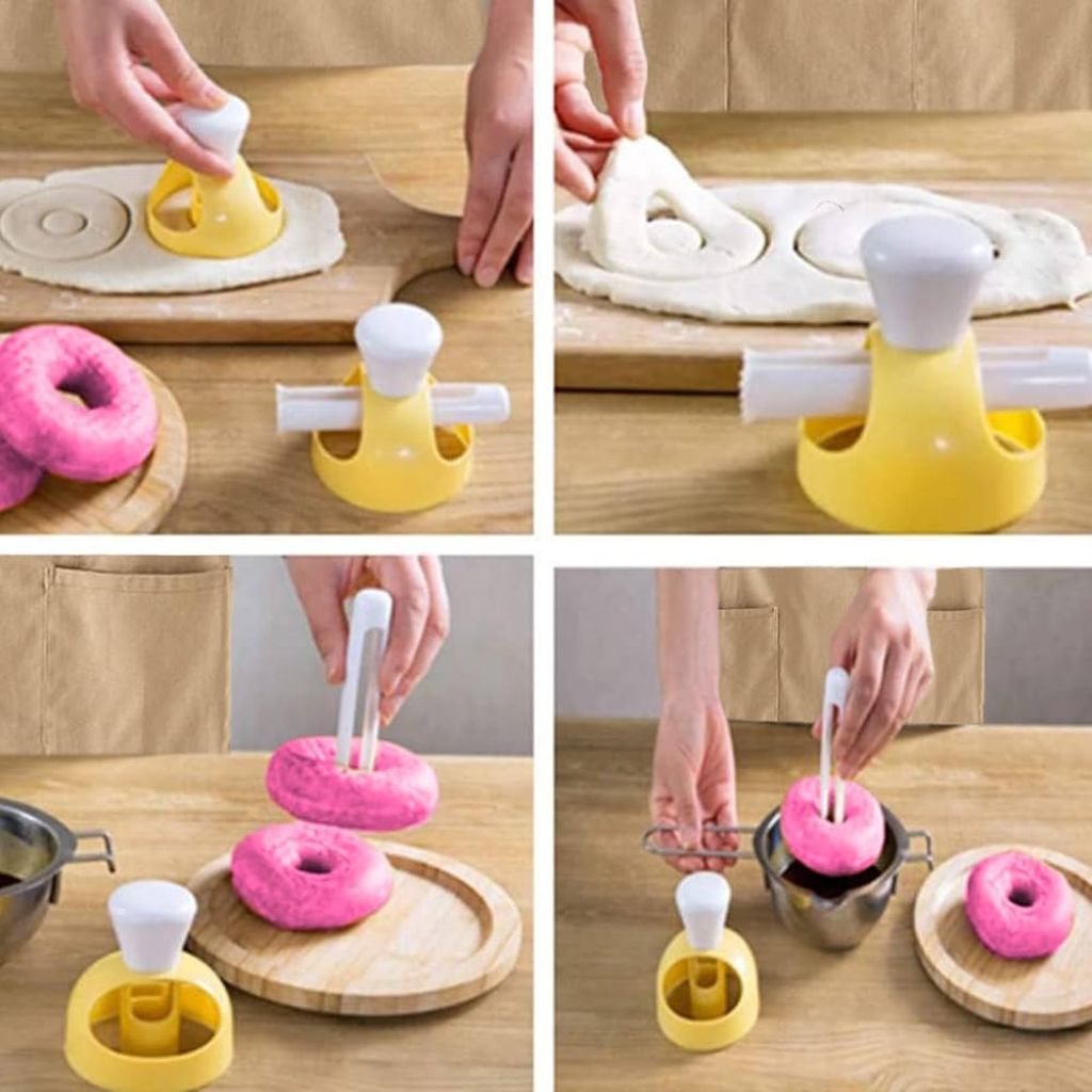 Donut Cutter Set With Tong